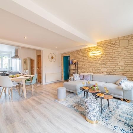 Cote Cour, 3 Chambres, Terrasses, Jardin Prive Avec Terrain De Petanque, Cave Voutee Корголуэн Экстерьер фото